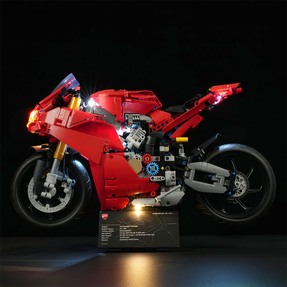 Kit d'éclairage pour moto Ducati Panigale V4 S 42202 - Briksmax 2.0 (Version télécommandée)