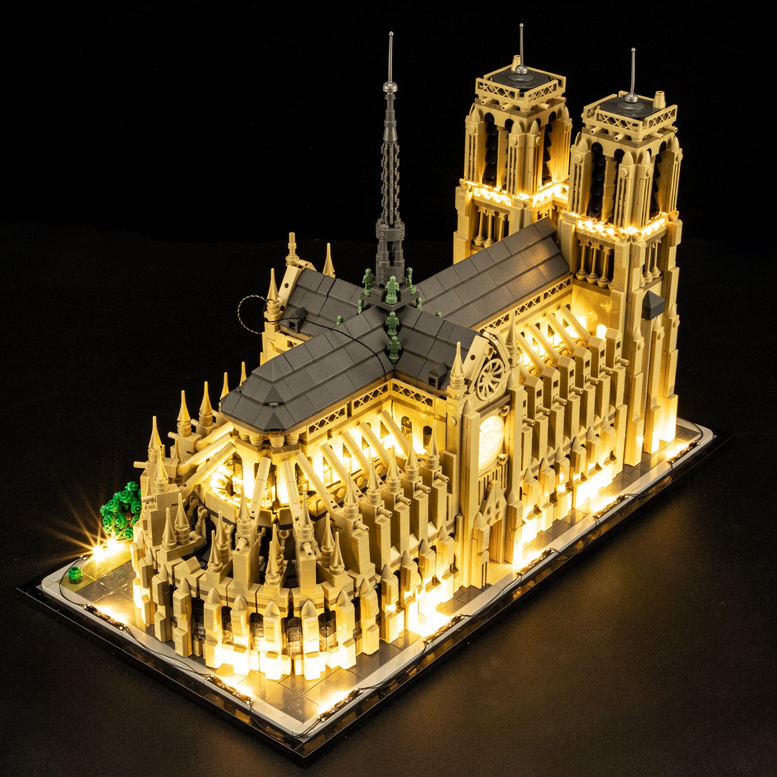 Light Kit for Notre-Dame de Paris 21061-Lightailing(Remote Version)