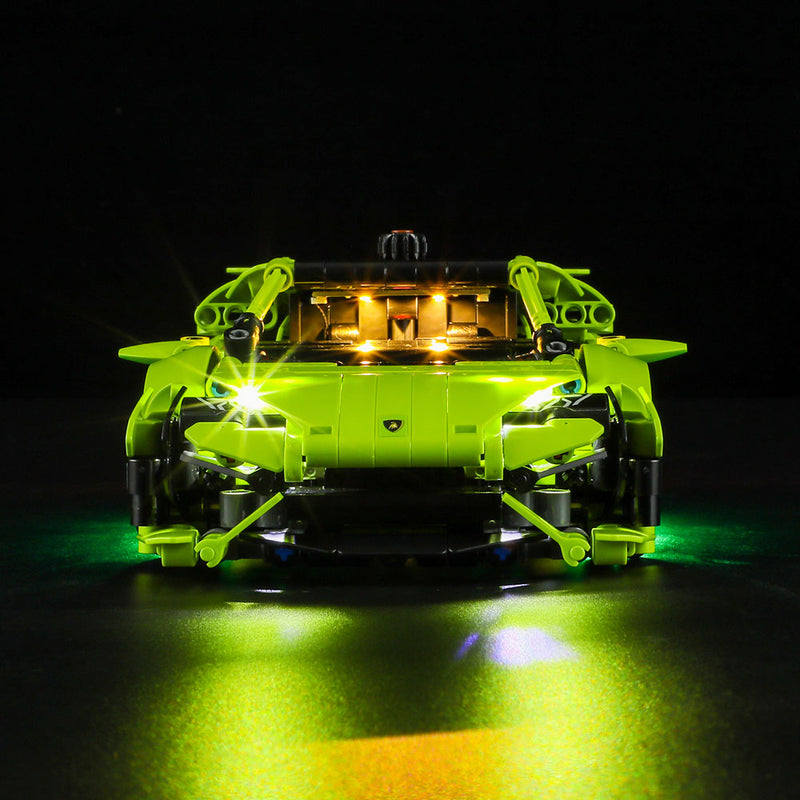 BriksMax Lichtset für LEGO Lamborghini Huracán Tecnica 42161