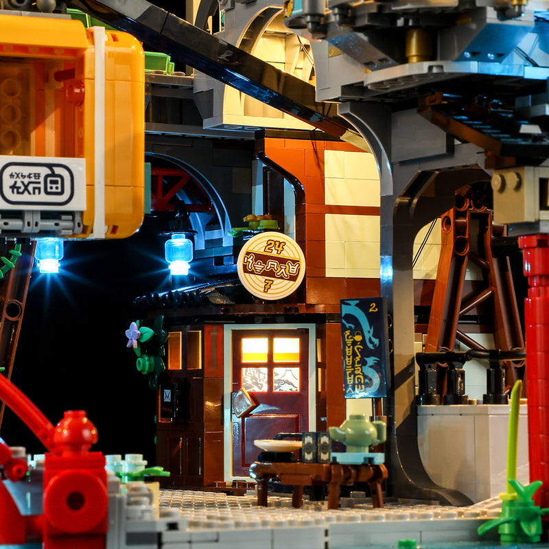 Lightailing-Beleuchtungsset für NINJAGO® City Markets 71799