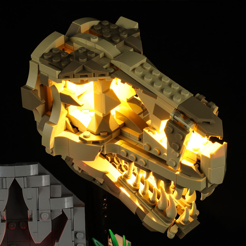 Light Kit for Dinosaur Fossils: T. rex Skull 76964-Lightailing