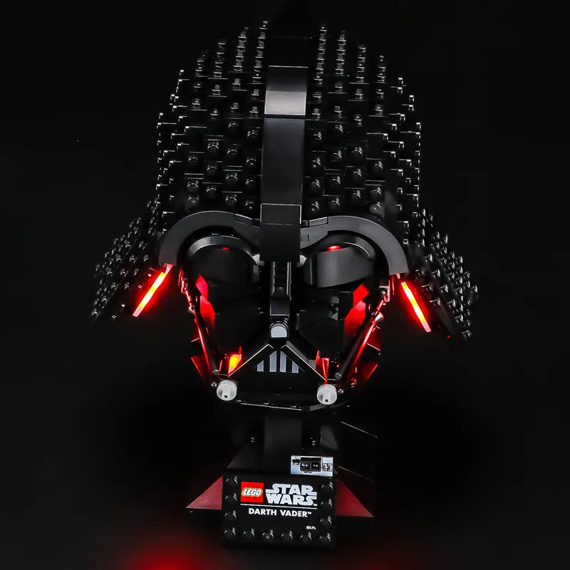 Beleuchtungsset für Darth Vader Helm 75304 (Wellensensor-Steuerung)-Briksmax 2.0