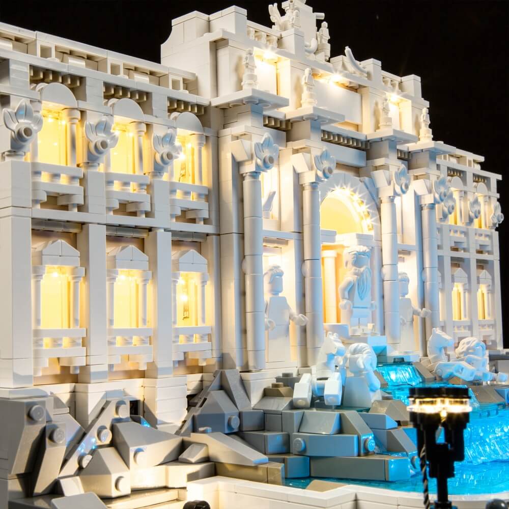 Kit d'éclairage pour fontaine Trevi 21062 - Briksmax 2.0 (Version avec télécommande)