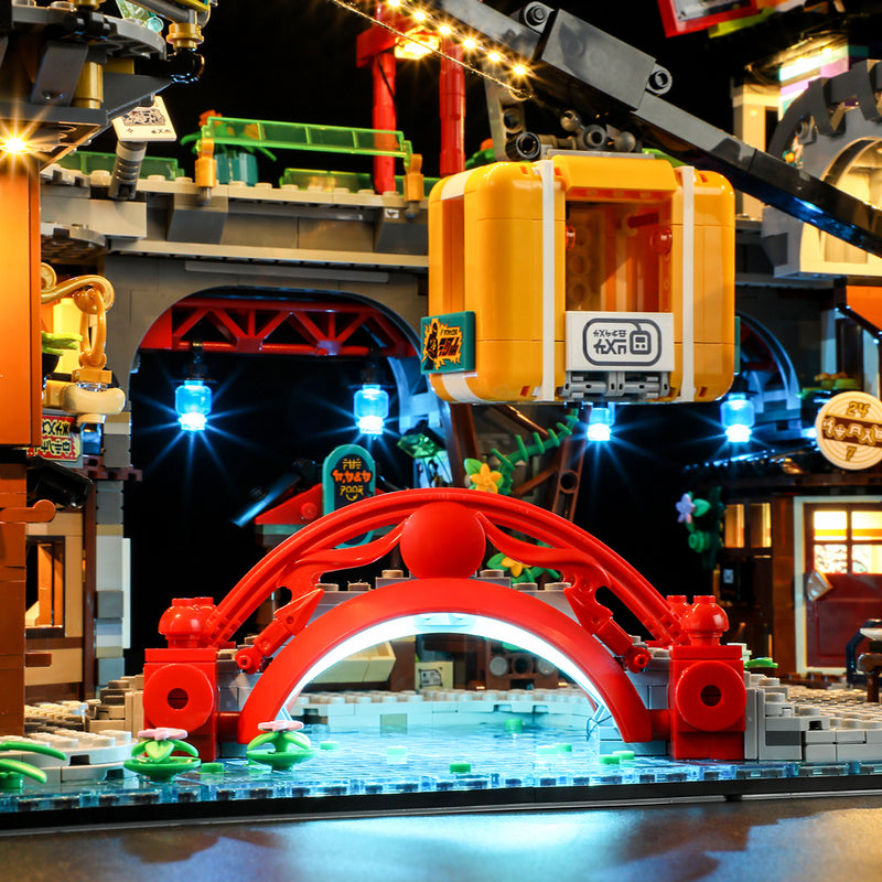 Light Kit For NINJAGO® City Markets 71799