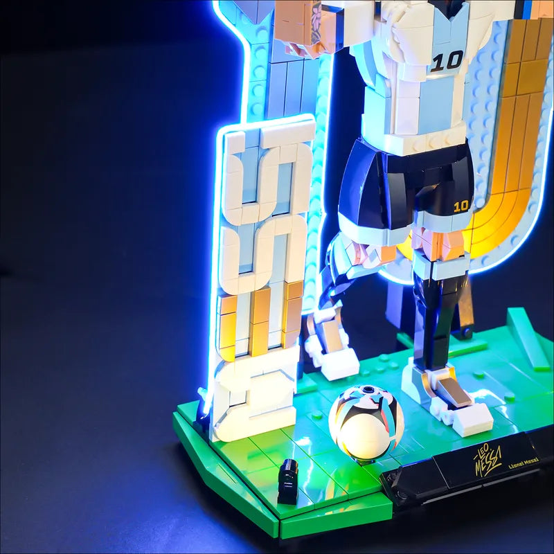 Lichter-Set für Lionel Messi – Fußball-Legende 43015 – Briksmax 2.0