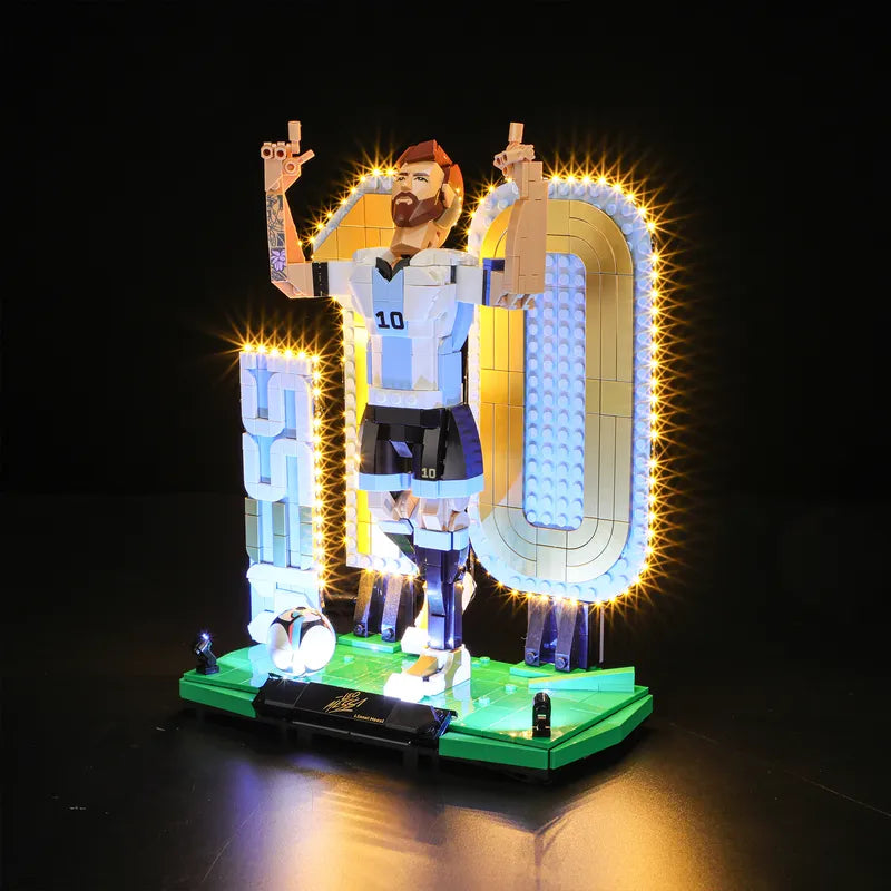 LEGO 43015 Lionel Messi Soccer Legend LED Kit – Lightailing