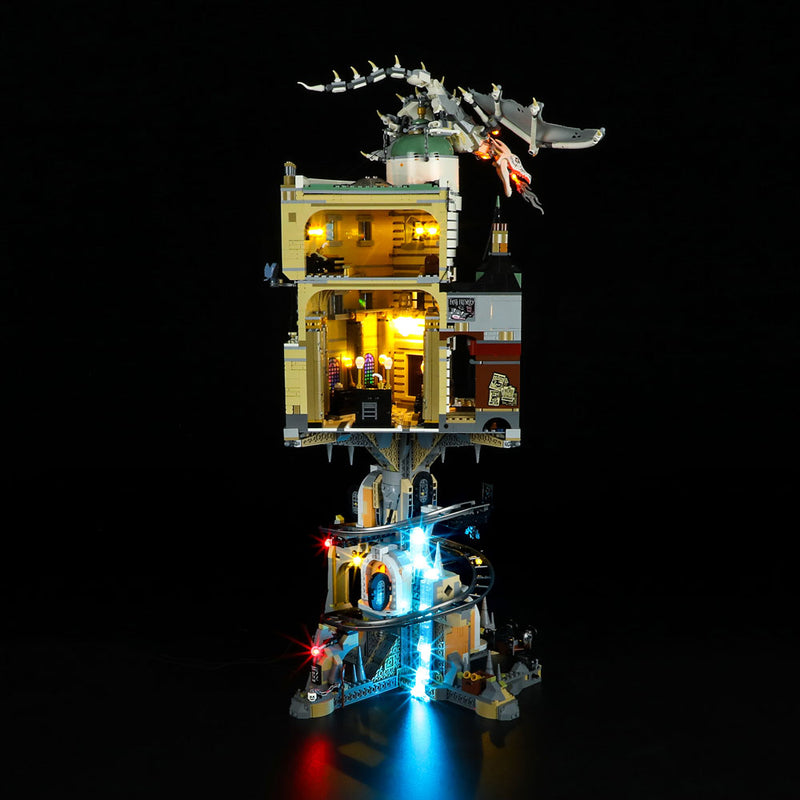 Briksmax Beleuchtungsset für LEGO Gringotts™ Zaubererbank 76417 