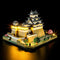 Kit d'éclairage Briksmax pour le château LEGO Himeji 21060