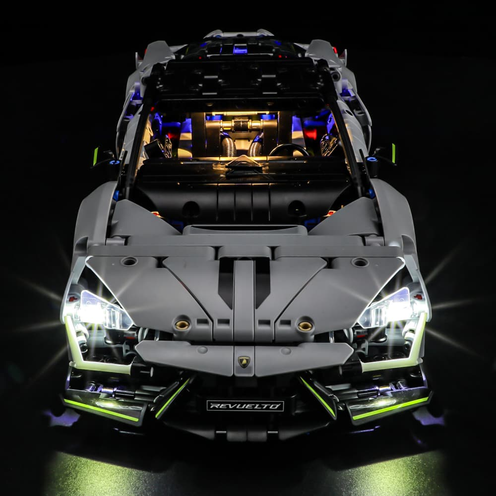  Briksmax 2.0 Light Kit For LEGO Lamborghini Revuelto Super Sports Car #42214 -5