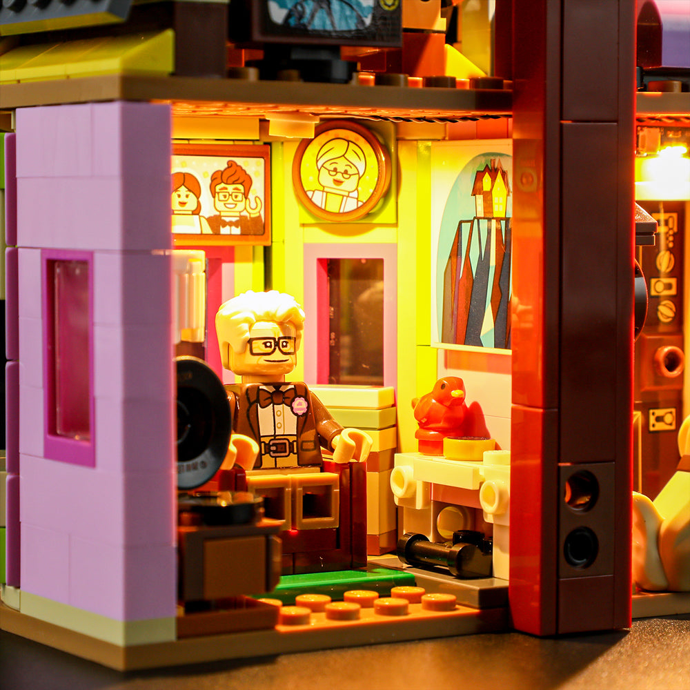 Light Kit For Disney ‘Up’ House 43217-Briksmax