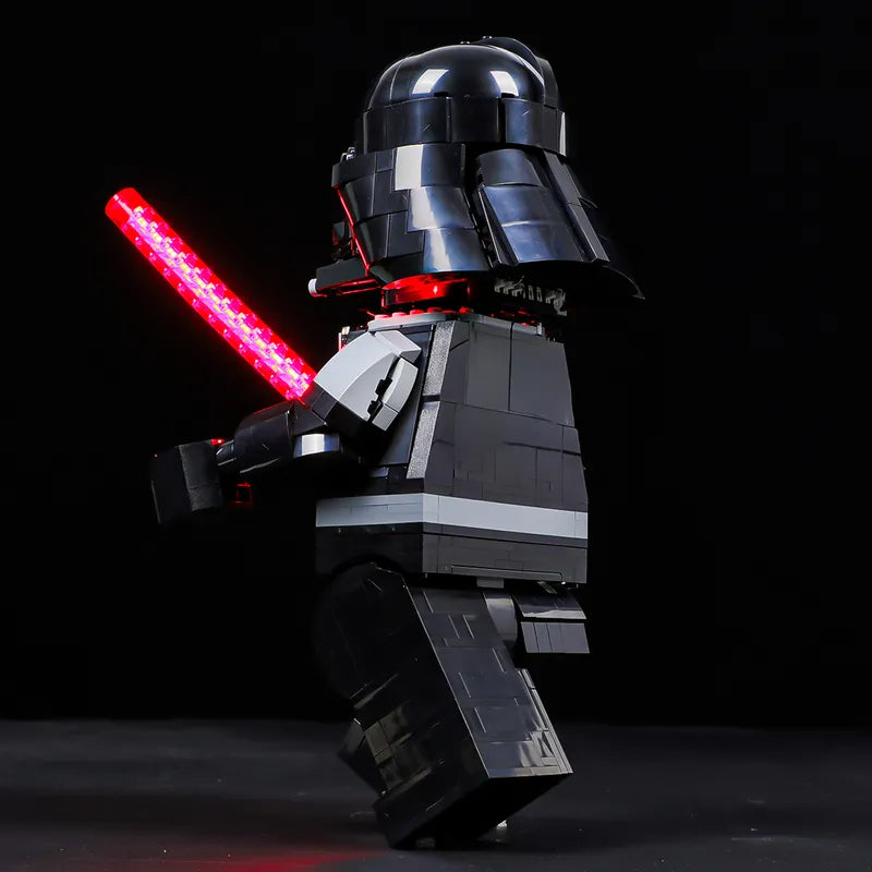Light kit for Up-Scaled Darth Vader Minifigure 75461 - Briksmax