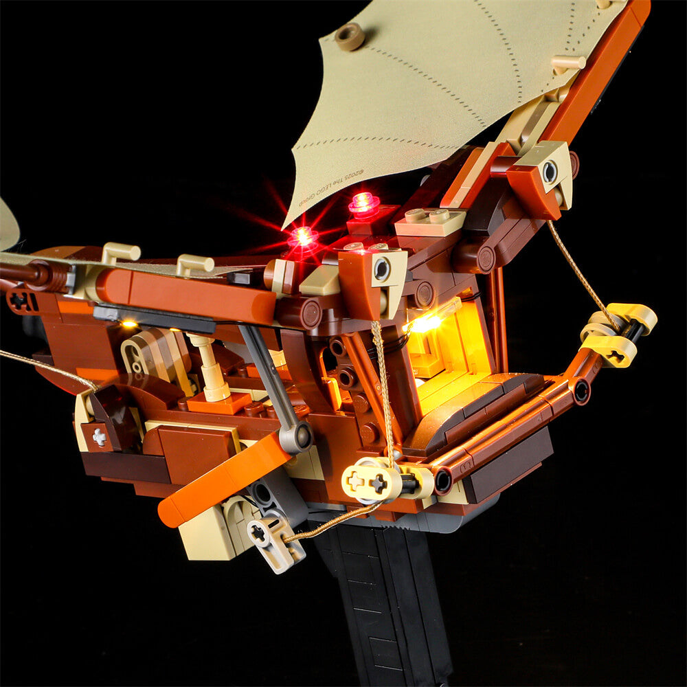 Light Kit for Leonardo da Vinci's Flying Machine 10363-Lightailing