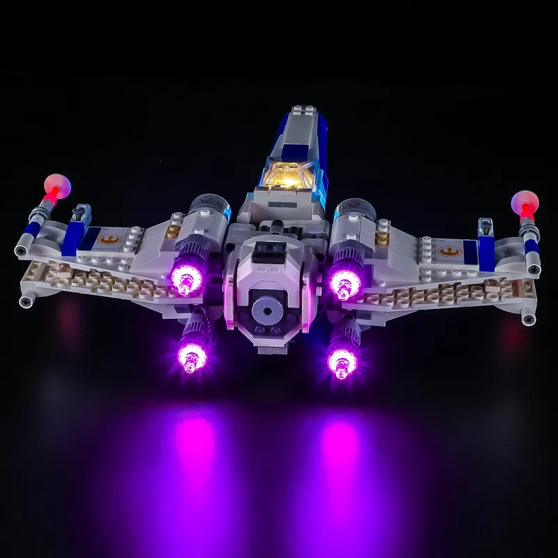 Beleuchtungsset für New Republic X-Wing Starfighter 75460 - Briksmax 2.0
