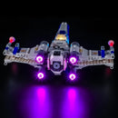 Kit lumineux pour chasseur X-Wing Starfighter 75460 de la Nouvelle République - Briksmax 2.0