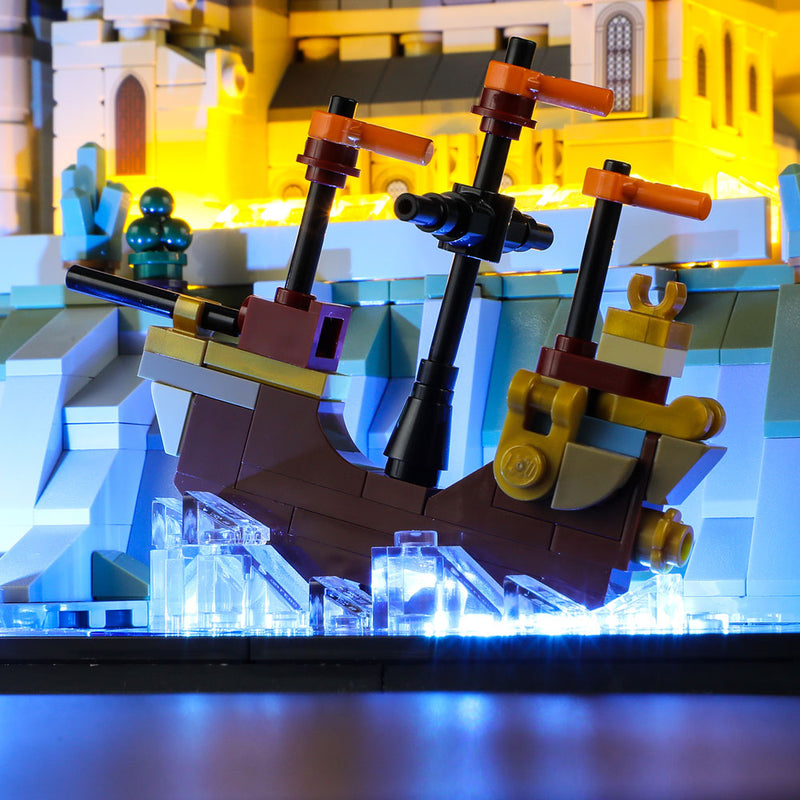 Lightailing-Lichtset für LEGO® Schloss und Gelände von Hogwarts 76419