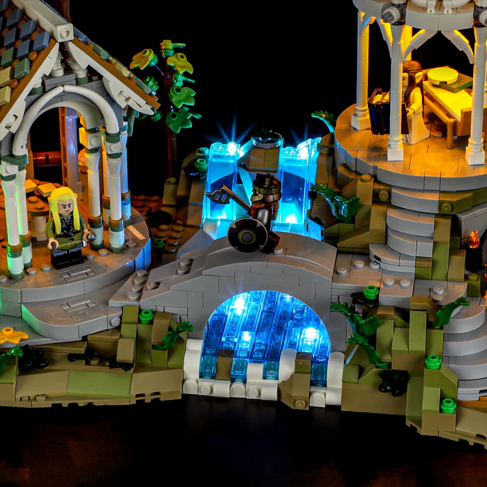 Briksmax Light Kit For LEGO The Lord Of The Rings: Rivendell #10316 - 9