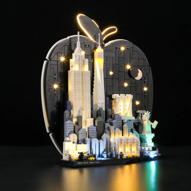 Light kit for New York City – The Big Apple 21066 - Briksmax 2.0