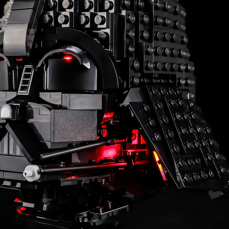 Beleuchtungsset für Darth Vader Helm 75304 (Wellensensor-Steuerung)-Briksmax 2.0