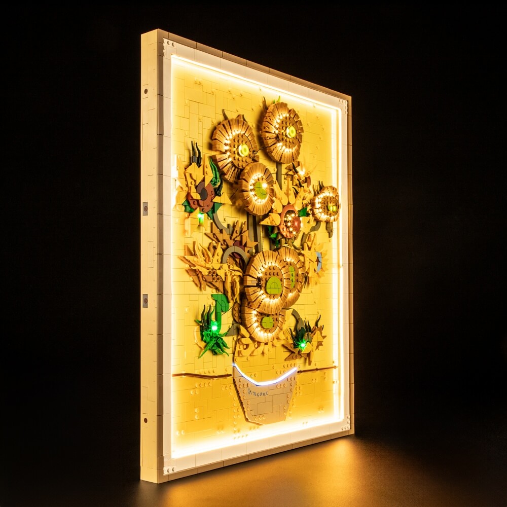 Briksmax 2.0 Light Kit For LEGO Vincent van Gogh – Sunflowers #31215 - 6