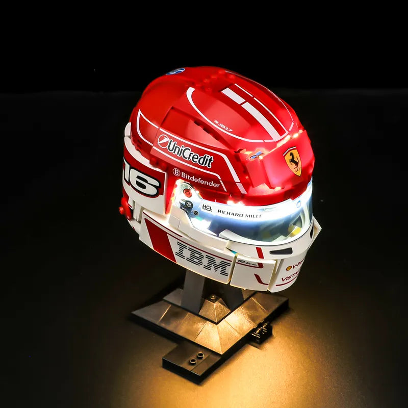 Kit d'éclairage pour casque Scuderia Ferrari HP Charles Leclerc 43014 - Briksmax 2.0