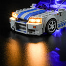 Briksmax Light Kit für 2 schnelle 2 Furious Nissan Skyline GT-R (R34) 76917