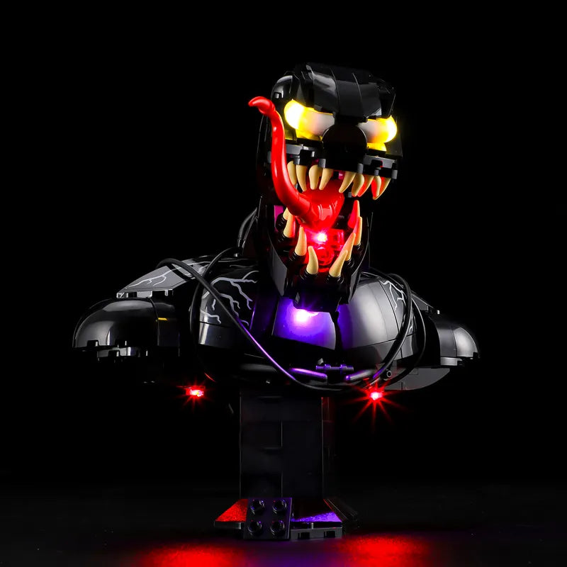 Light kit for Venom Bust 76356 | Lightailing