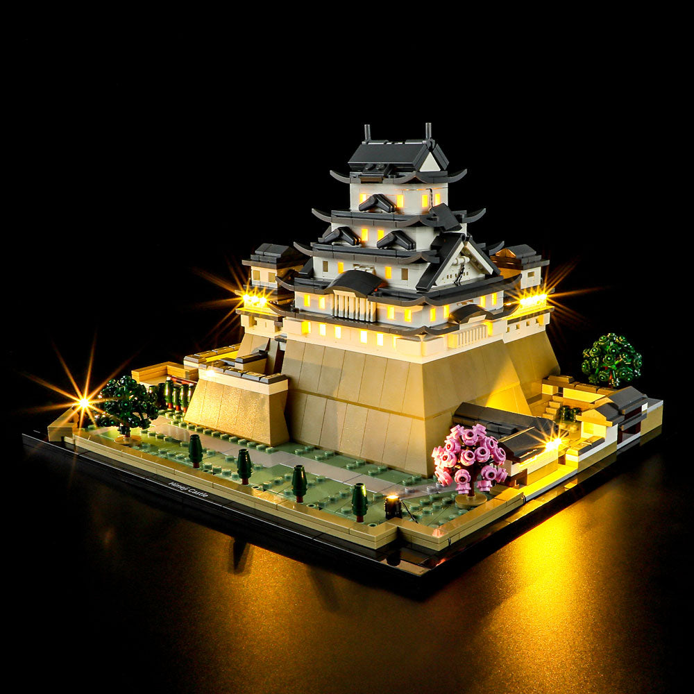 Kit d'éclairage pour le château LEGO Himeji 21060-Briksmax 