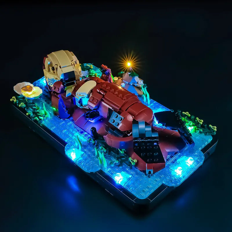 Light Kit for Floating Sea Otters 21366 - Lightailing
