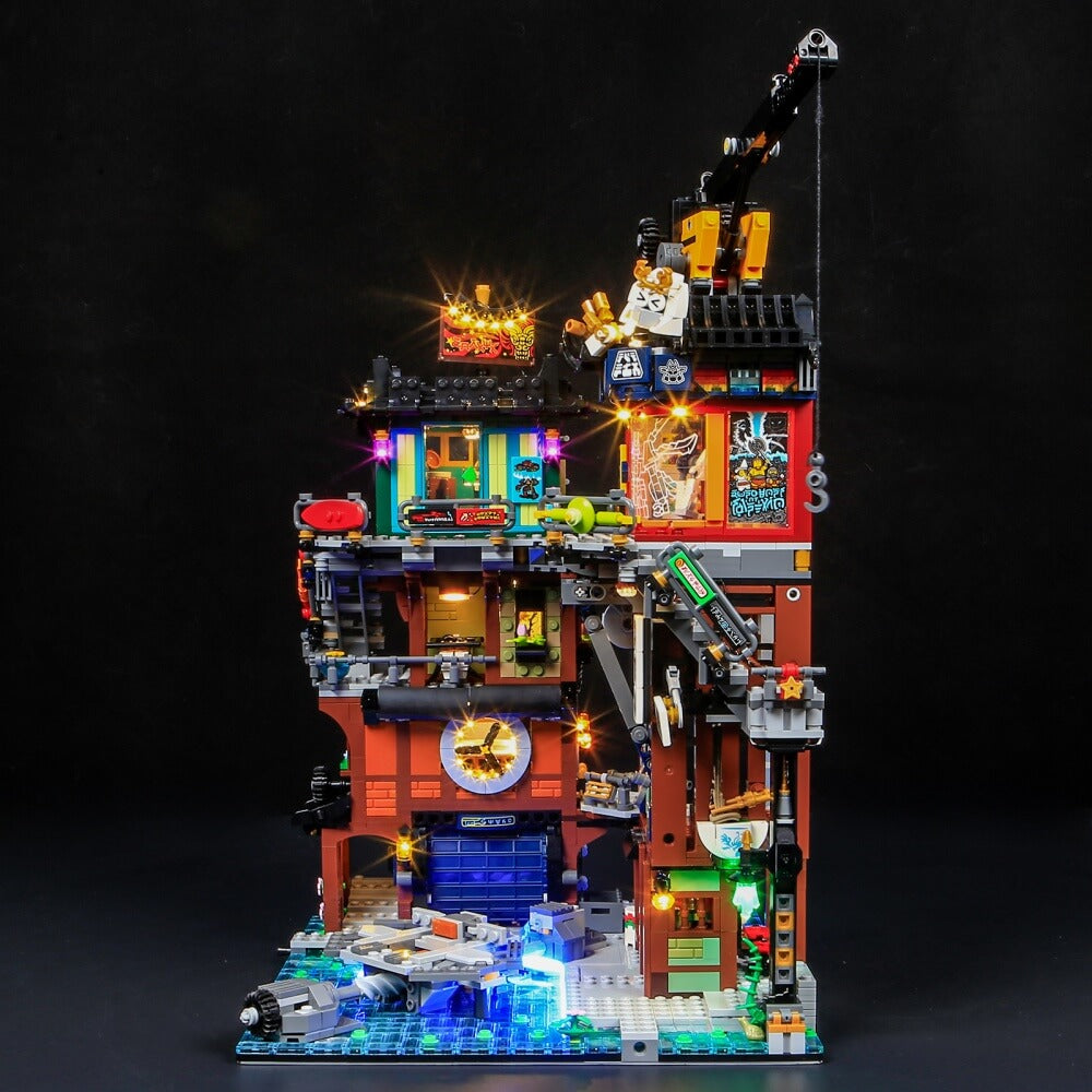Briksmax 2.0 Light Kit For LEGO NINJAGO City Workshops #71837-7