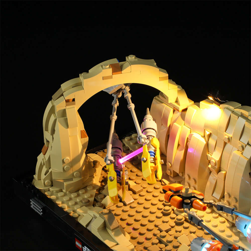 Beleuchtungsset für das Mos Espa Podrace Diorama 75380-Briksmax
