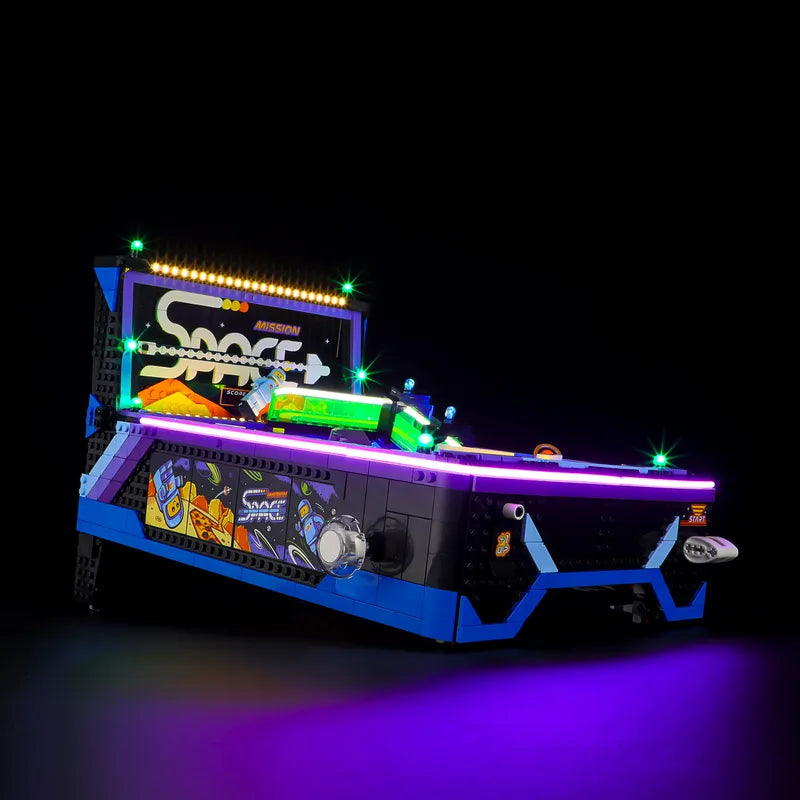 Light kit for Classic Space Pinball Machine 11374 – Dynamic Lighting Effects| Briksmax 2.0