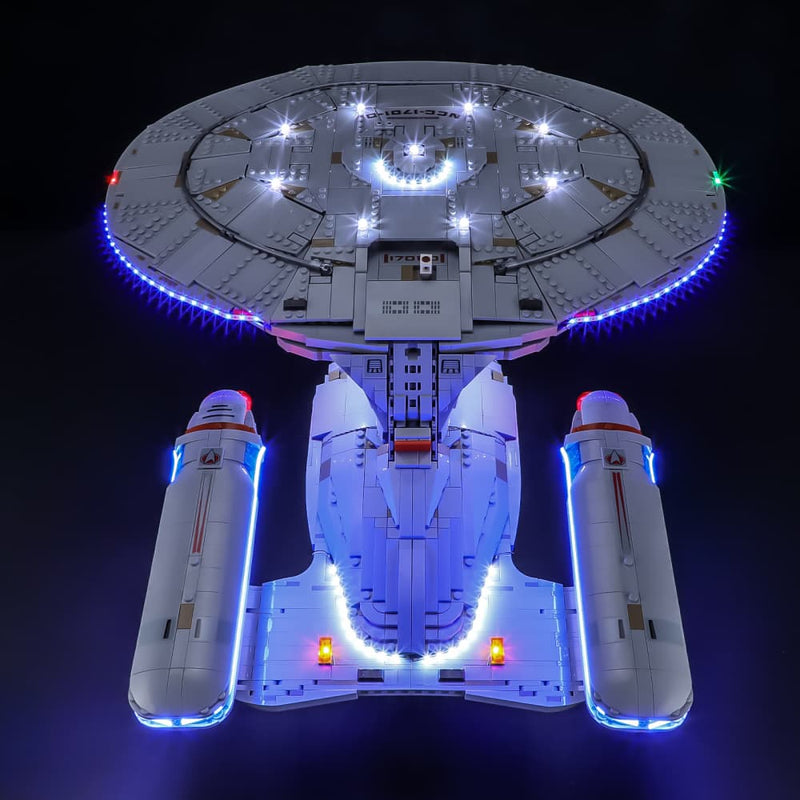 Light Kit for Star Trek: U.S.S. Enterprise NCC-1701-D 10356 - Briksmax【Not Final Price｜Coming Soon】