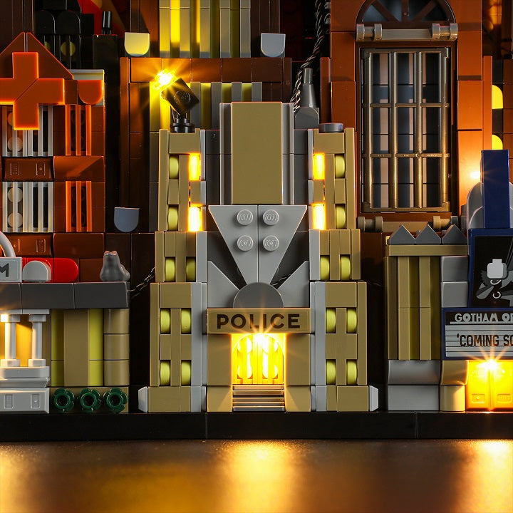 Kit d'éclairage pour Batman : la série animée Gotham City 76271-Briksmax