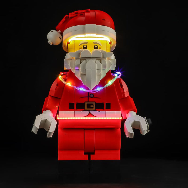Light Kit For Up-Scaled Santa Minifigure