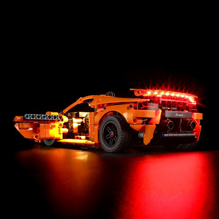 Kit d'éclairage pour Lamborghini Huracán Tecnica Orange 42196-Briksmax
