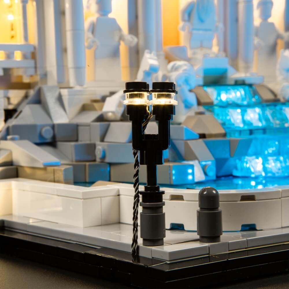 Kit d'éclairage pour fontaine Trevi 21062 - Briksmax 2.0 (Version avec télécommande)