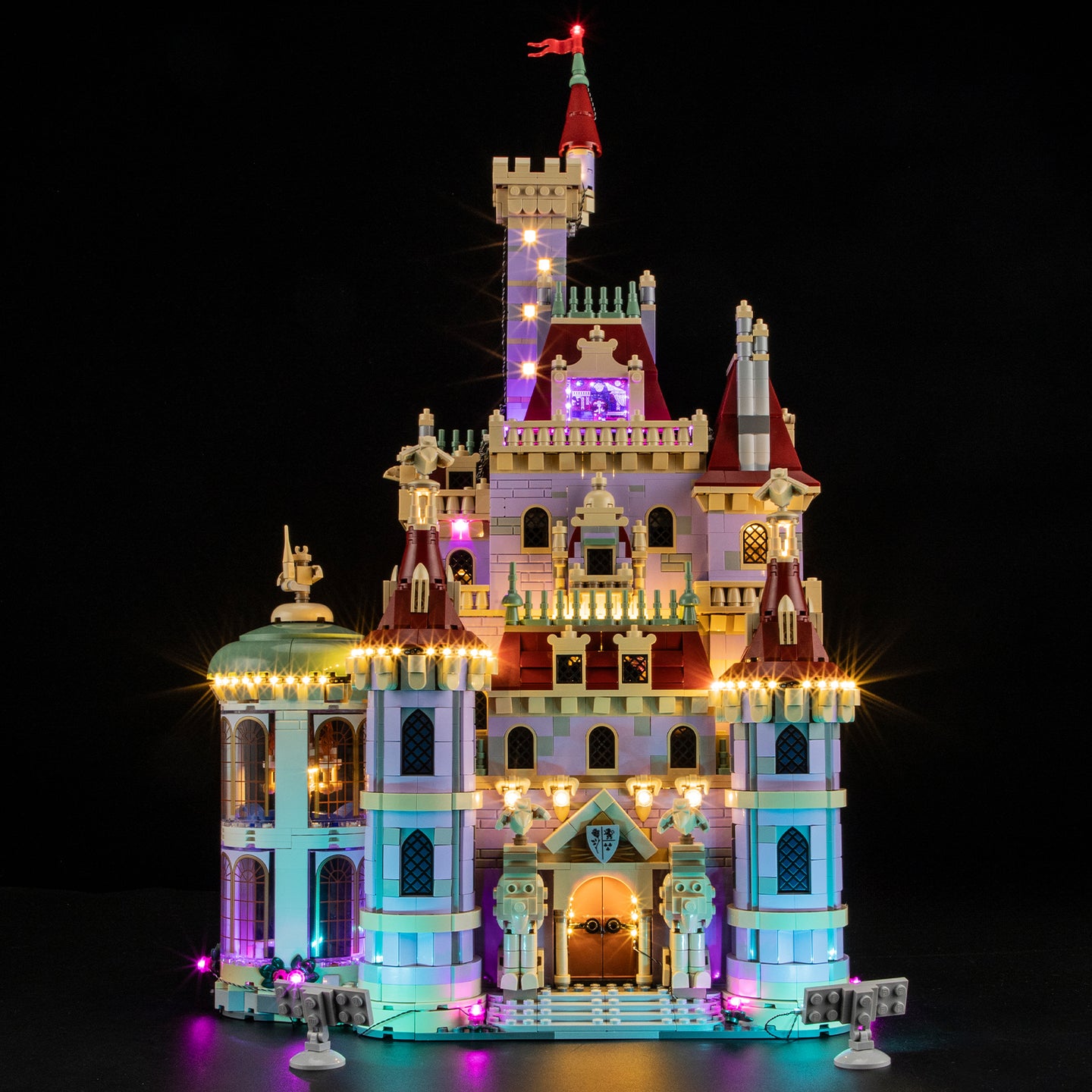 Light Kit for Beauty and the Beast Castle 43263 - Briksmax 2.0
