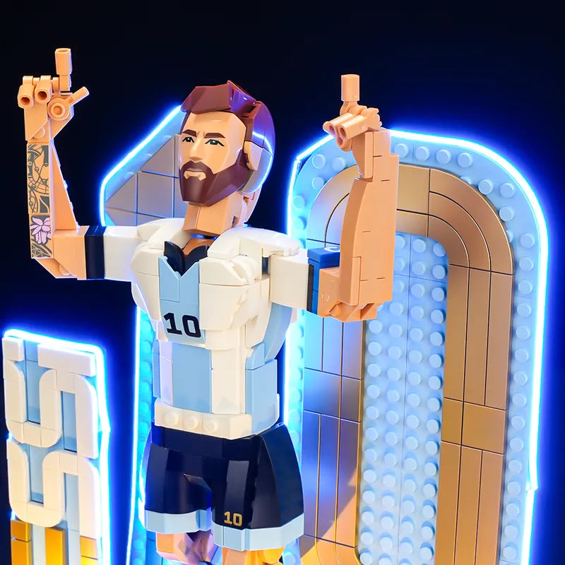 Lichter-Set für Lionel Messi – Fußball-Legende 43015 – Briksmax 2.0