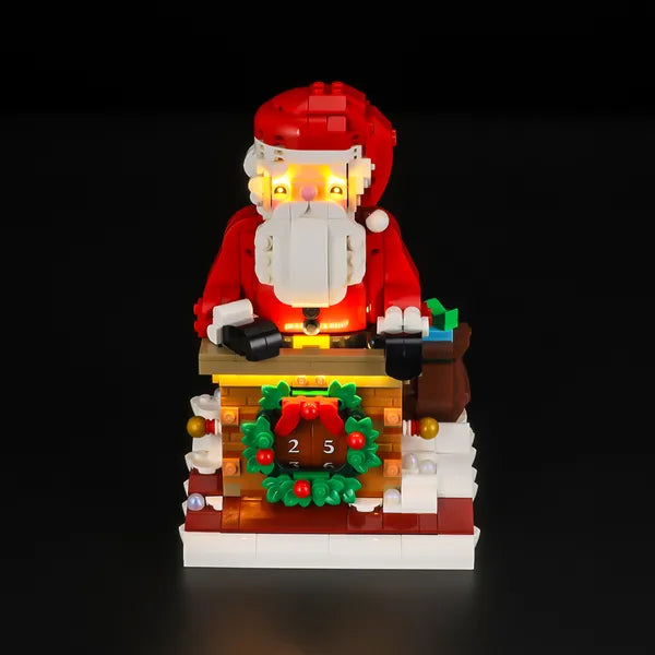 Light Kit For Santa's Holiday Countdown 40874 - Briksmax 2.0