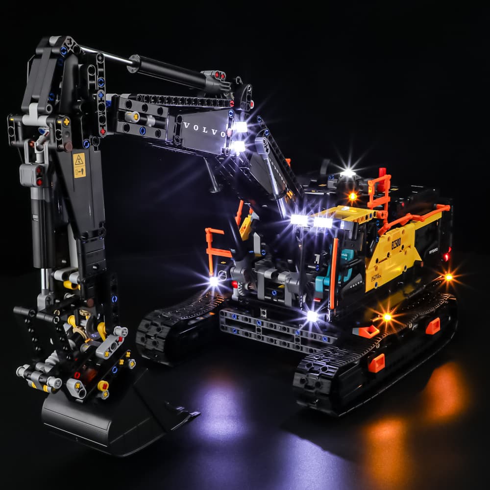 Briksmax 2.0 Light Kit For LEGO Volvo EC500 Hybrid Excavator #42215 -7