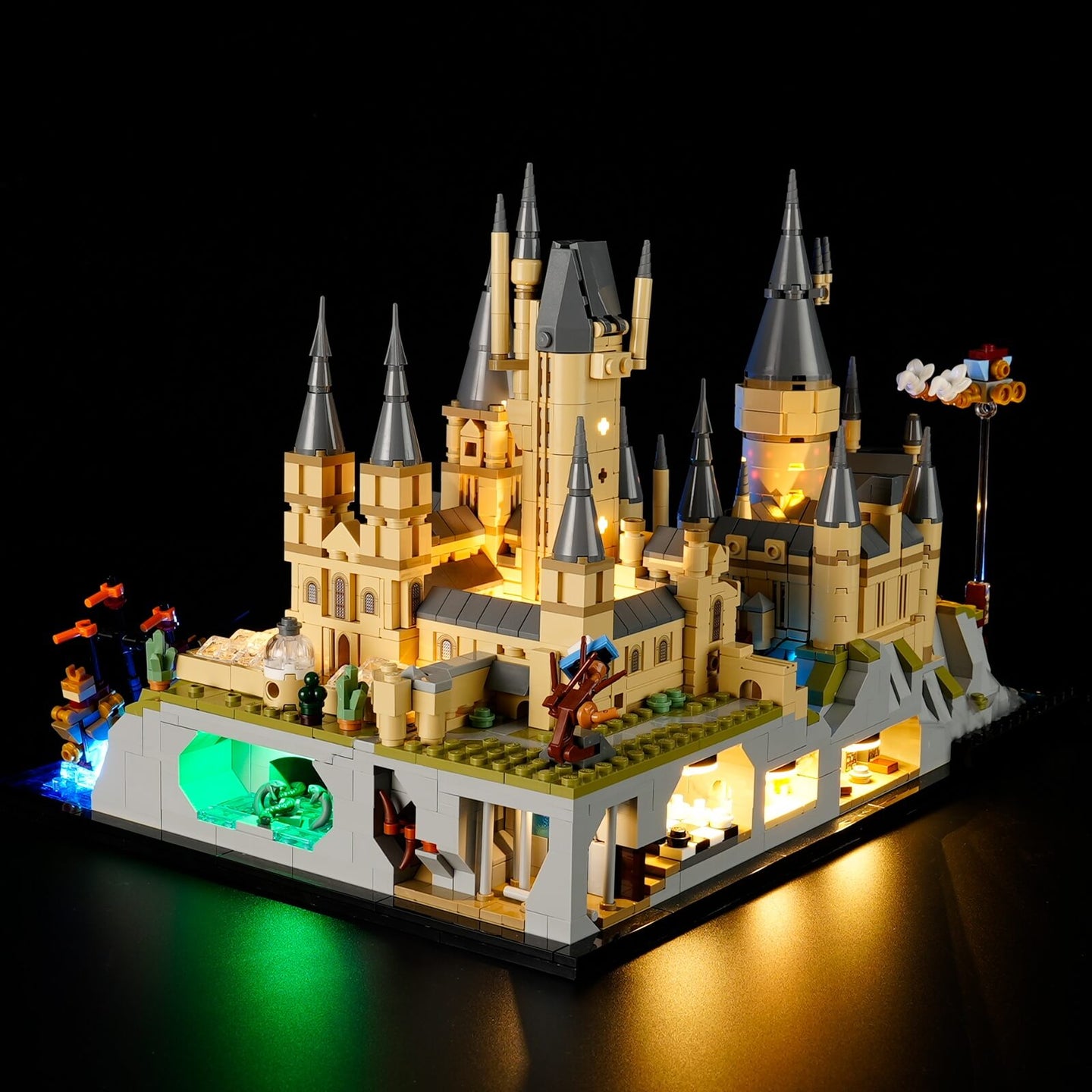 Beleuchtungsset für Schloss und Gelände von Hogwarts 76419 - Briksmax 2.0