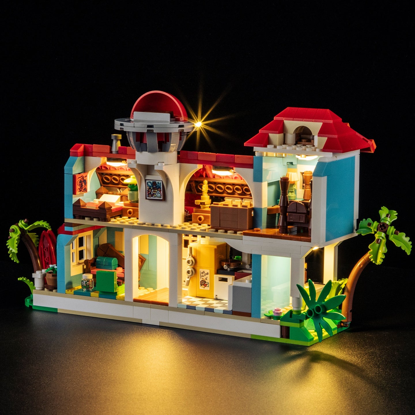 Light Kit for Lilo and Stitch Beach House 43268 -Briksmax 2.0