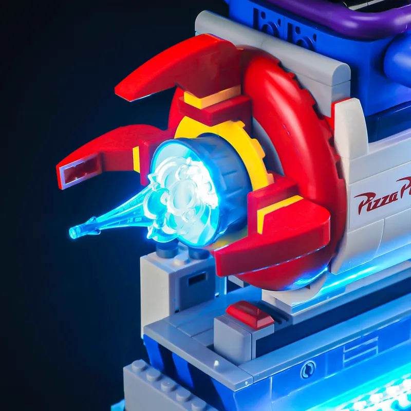 Light Kit for Alien with Pizza Planet Rocket Ride 43307-Briksmax 2.0