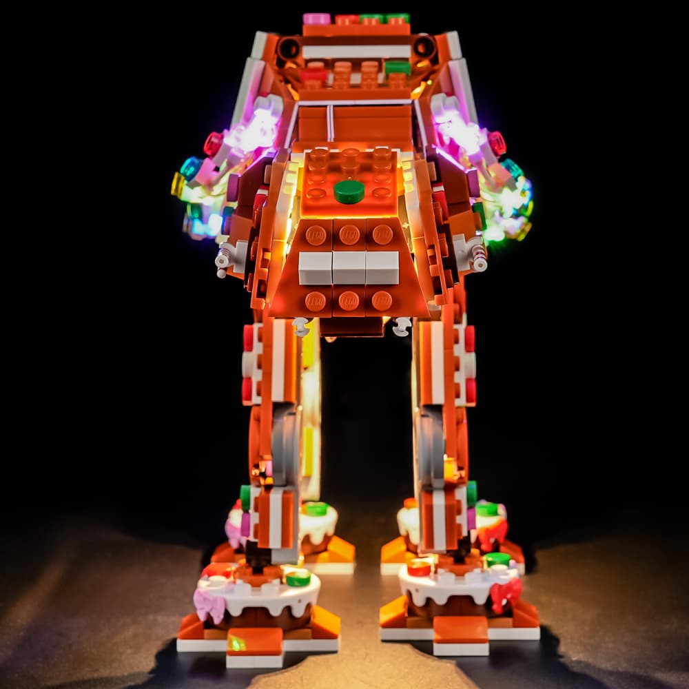 Beleuchtungsset für Gingerbread AT-AT Walker 40806- Lightailing