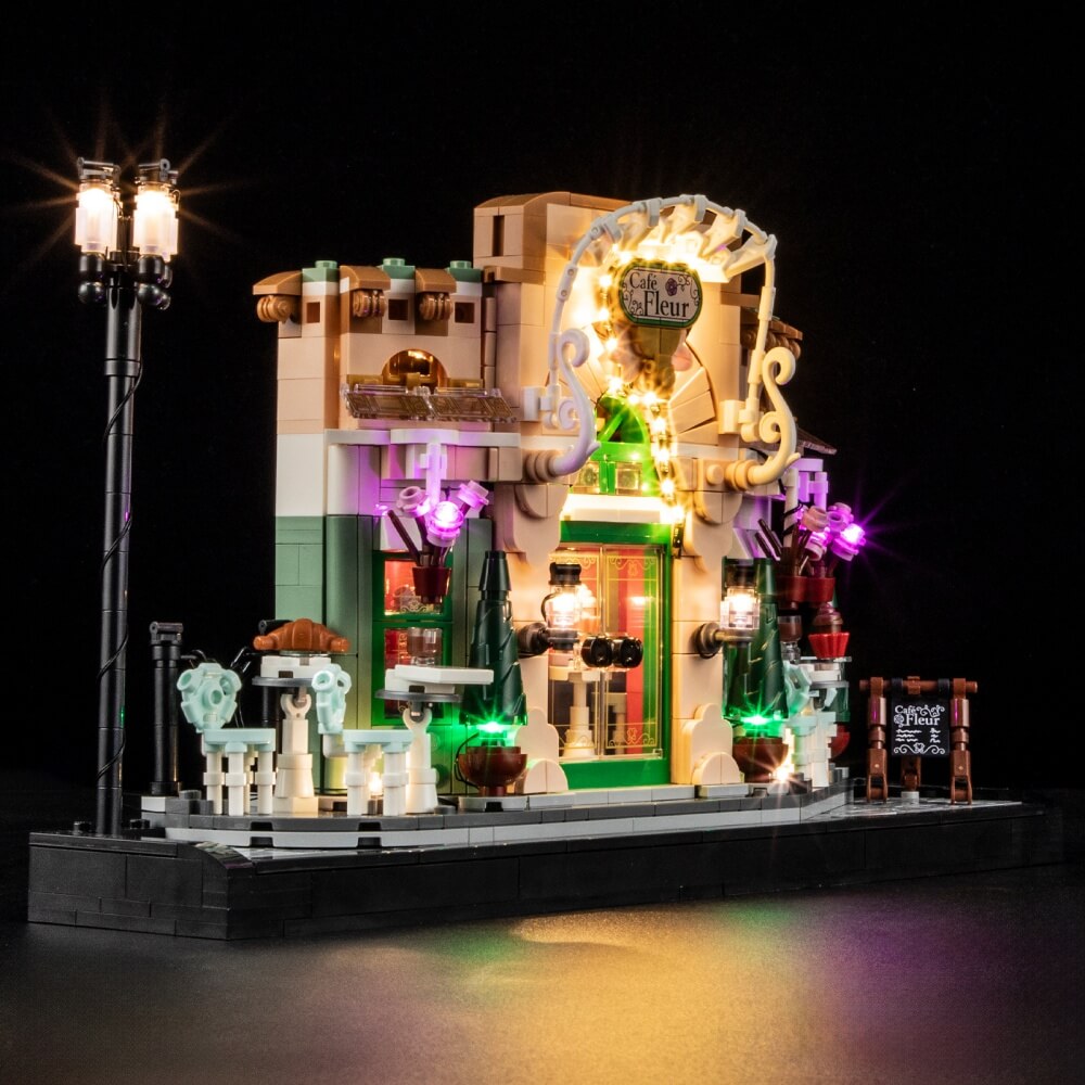 Lightailing Light Kit For LEGO French Café  #10362-7
