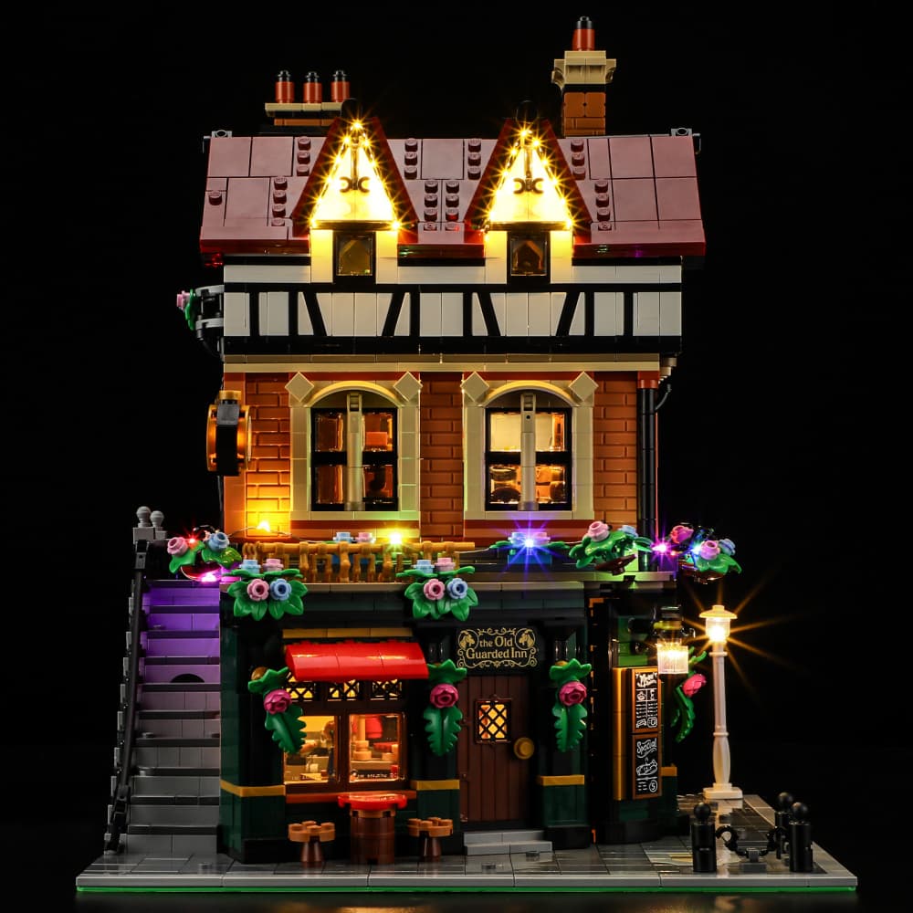 Beleuchtungsset für Tudor Corner 10350 - Briksmax 2.0 | Weihnachtsversion