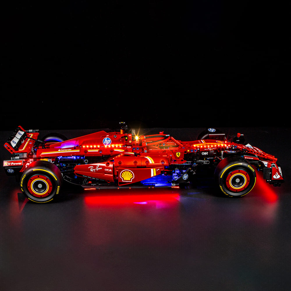 Lightailing Light Kit For LEGO Ferrari SF-24 F1 Car 42207 - 4