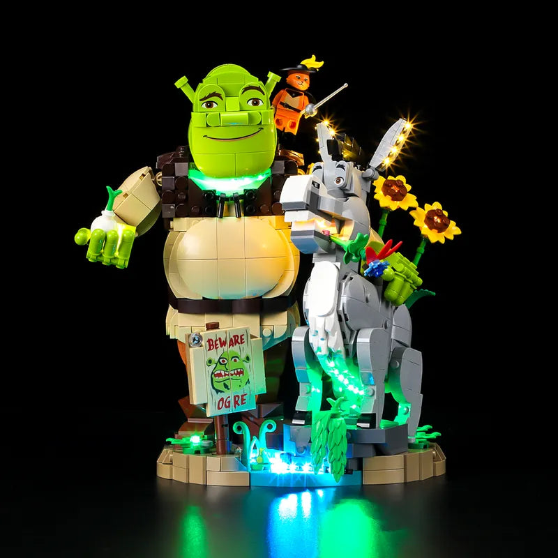 Light kit for Shrek, Donkey & Puss in Boots 72423 - Briksmax 2.0