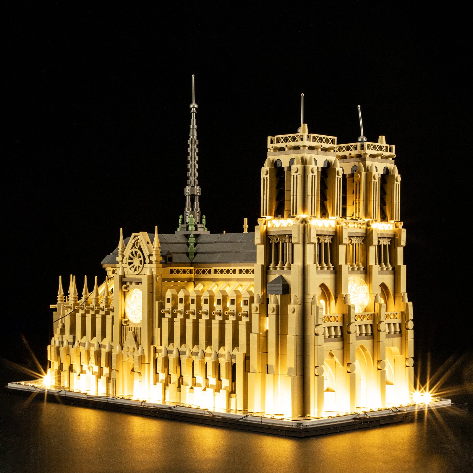Light Kit for Notre-Dame de Paris 21061-Lightailing(Remote Version)