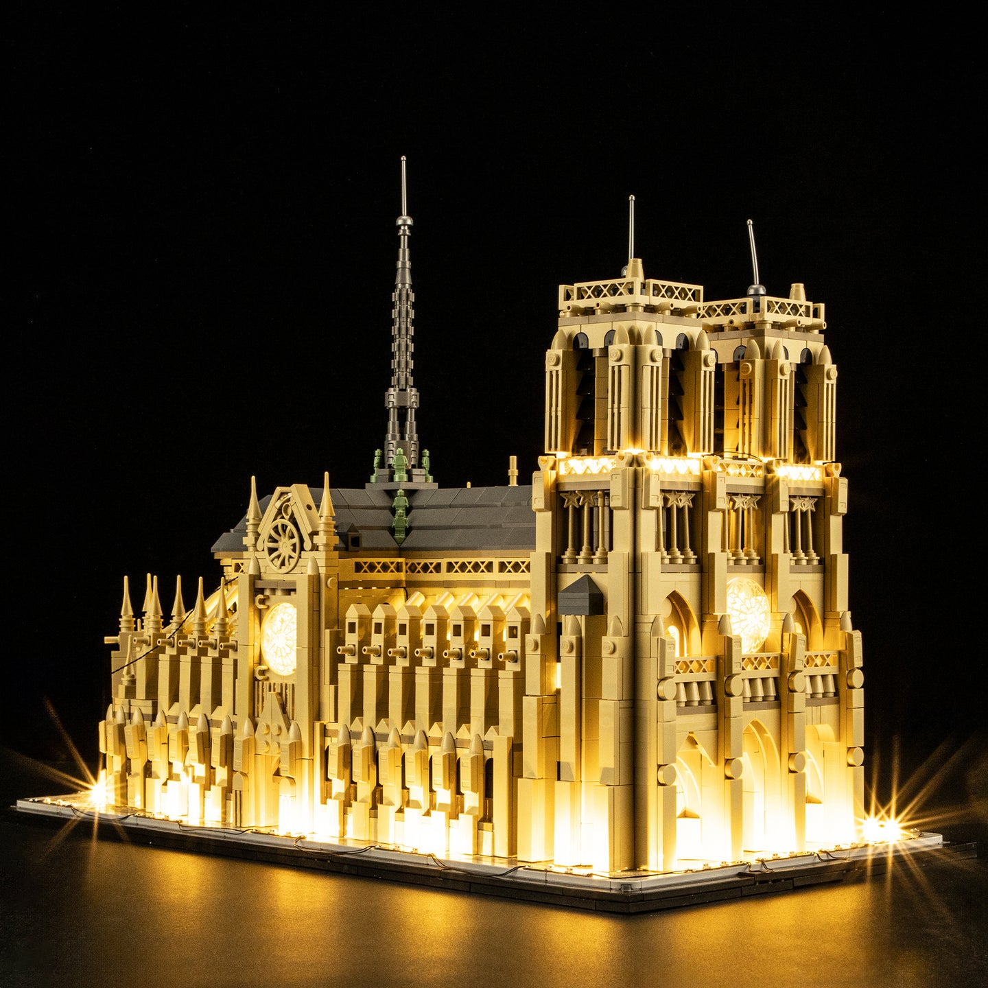 Light Kit for Notre-Dame de Paris 21061-Lightailing(Remote Version)